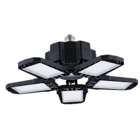 LED Garage Light Manufacturer - High Light 5 Foldable Leaves Adjustable for Warehouse Workshop