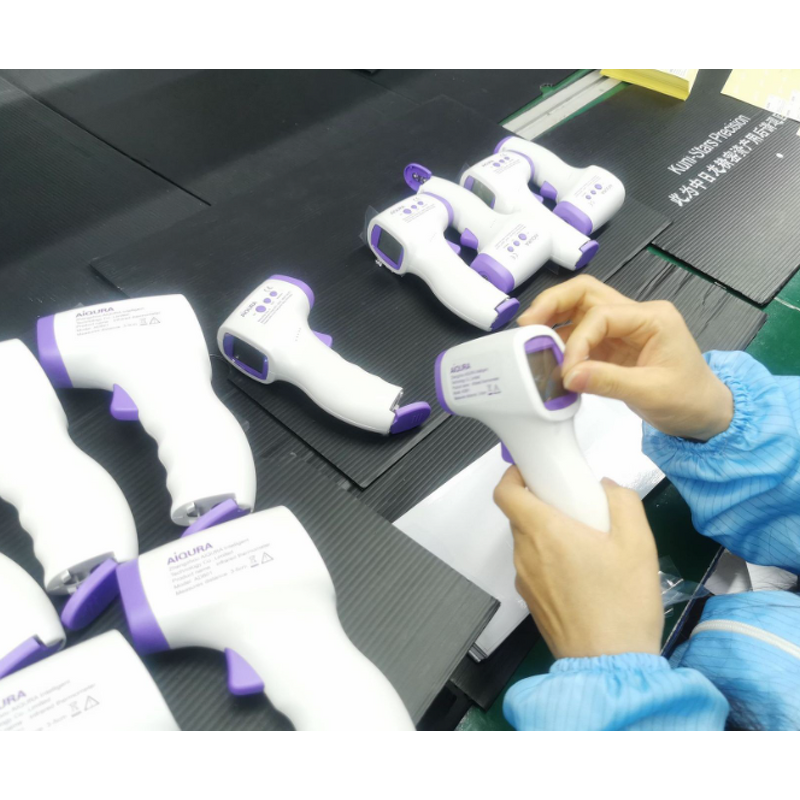 Thermometer Manufacturer - Digital Infrared Forehead and Ear Gun for Adults and Kids