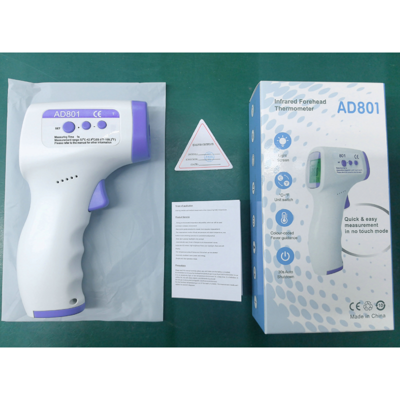 Thermometer Manufacturer - with Fever Alarm Instant Accuracy No Touch Forehead Electronic Infrared