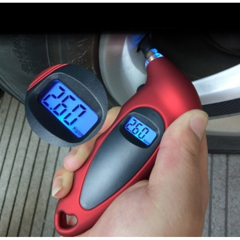 Tire Pressure Gauge Manufacturer - 150 PSI 4 Settings Digital with LCD Display for Car Truck Bicycle