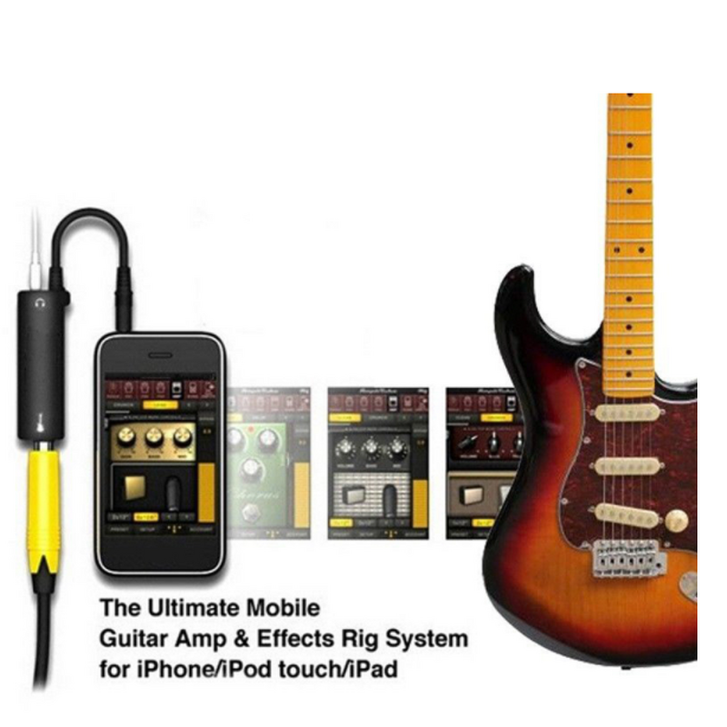 Guitar Interface Adapter Manufacturer - New Arrival Rig Converter for iPhone iPod Touch iPad