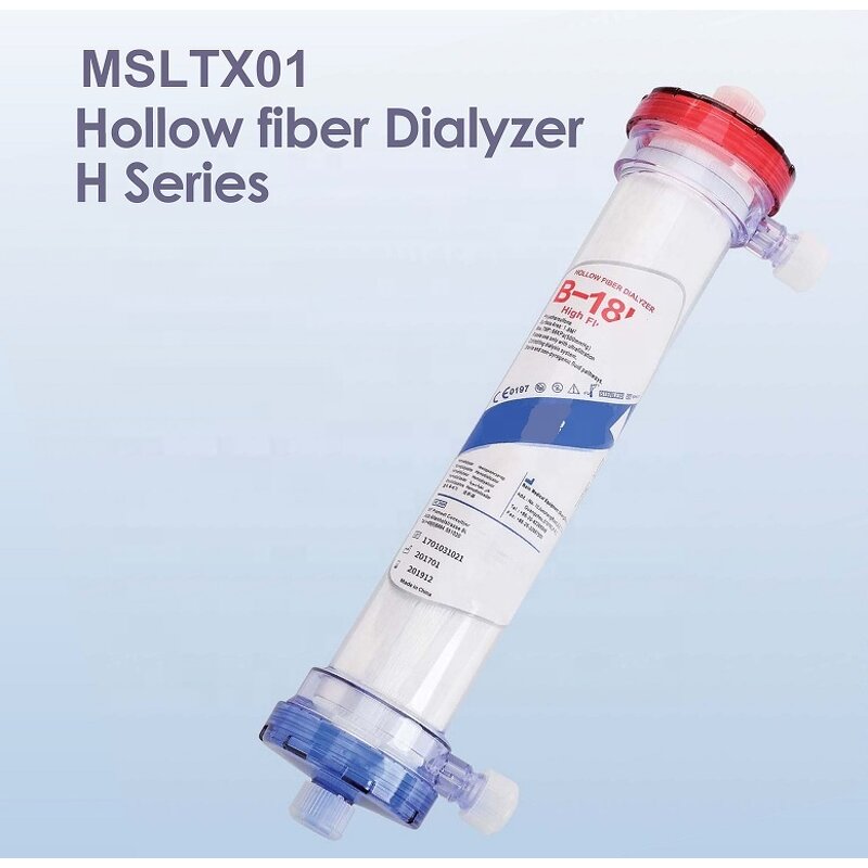 Blood Dialyzer - Manufacturer - CE High/Low Flux Hollow Fiber Dialysis Filter