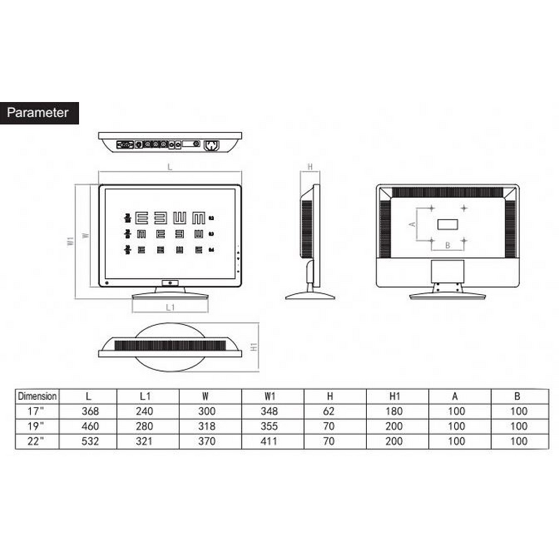 Auto Refractometer Chart - Manufacturer - Automatic Eye Screen Function Portable