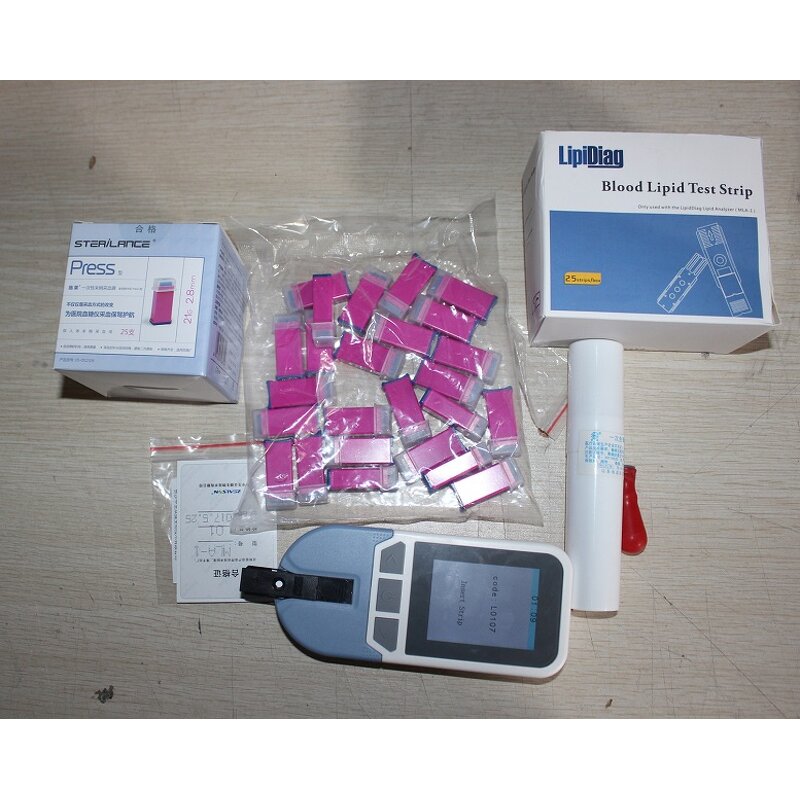 Blood Lipid Analyzer - Manufacturer - TC/HDL-C/TG/LDL-C Total Cholesterol Meter