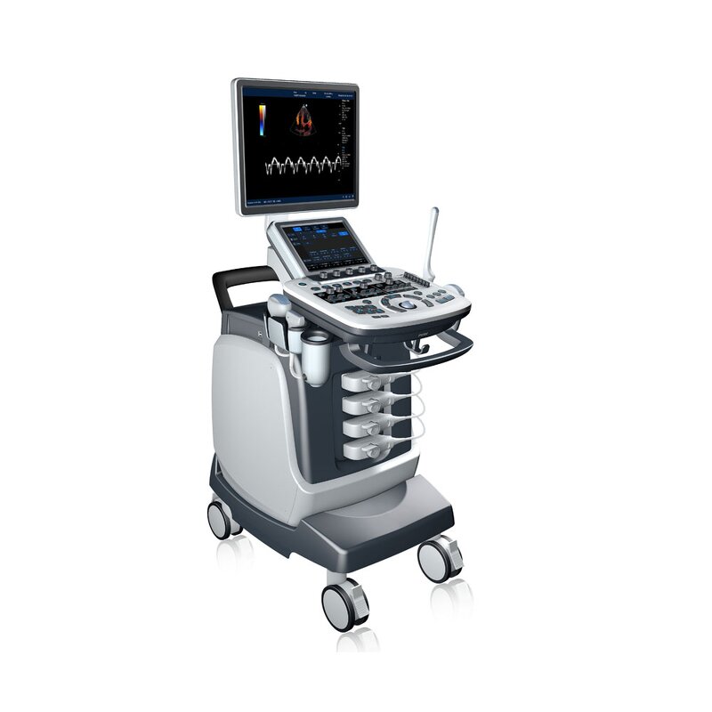 4D Color Doppler Ultrasound - Manufacturer - MSLCU47 Full Digital Trolley System