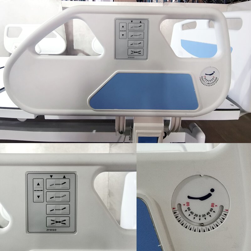 ICU Medical Bed - Manufacturer - 3 Function Steel Manual Electric Competitive