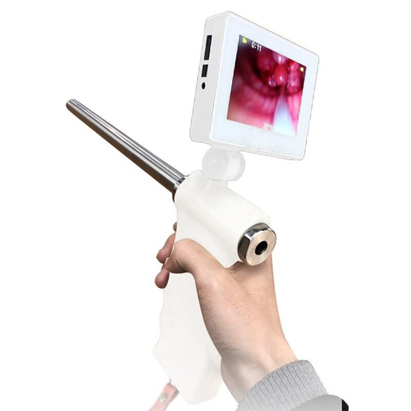 Cattle AI Syringe - Manufacturer - Endoscope Rota Table LCD Display Cow Gun