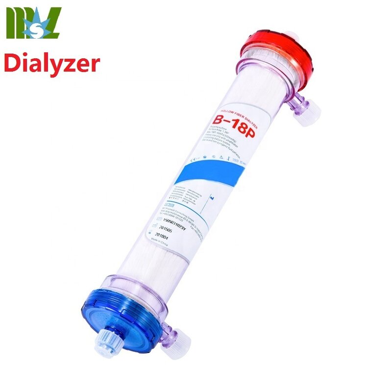 Dialyzer - Manufacturer - CE Approved High/Low Flux Hollow Fiber 1.4/1.6/1.8㎡