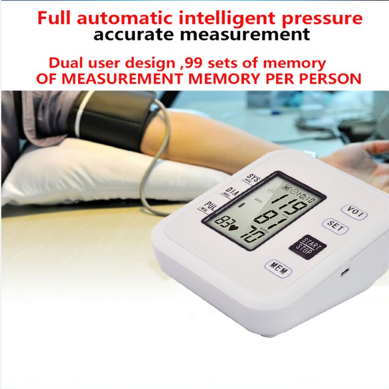 Arm Blood Pressure Monitor - Manufacturer - Medical Hospital Clinical Testing