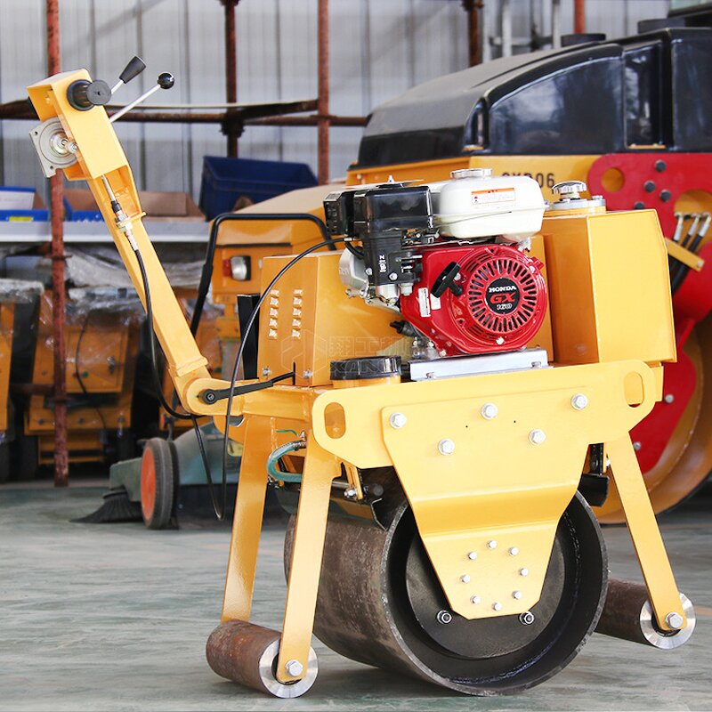 Road Roller Manufacturer - 1.5ton Single Drum Mini Hand Operated Vibratory