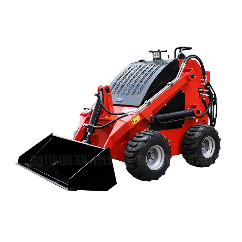 Wheel Loader Manufacturer - Diesel Mini Skid Steer with Attachments