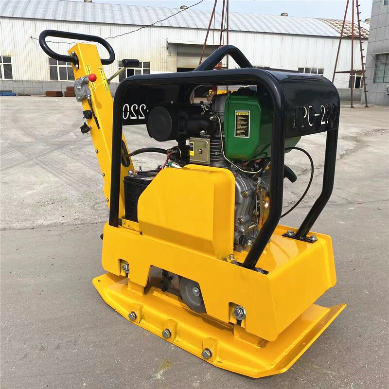 Plate Compactor Manufacturer - AJ-160 New Gasoline Hand-Held Bidirectional