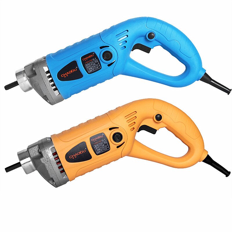 Concrete Vibrator Manufacturer - Portable 220V 1000W Electric with Screw Coupling