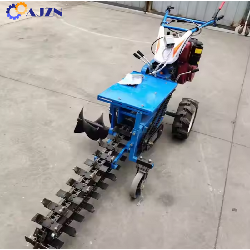 Trenching Machine Manufacturer - 15hp Self-Propelled Diesel Mini