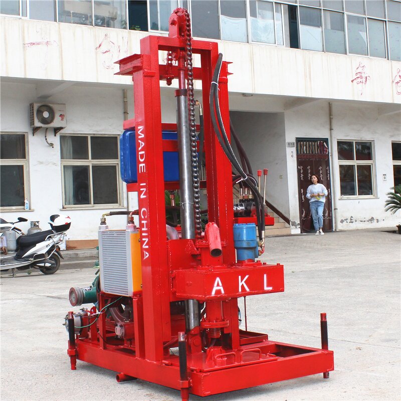 Drilling Rig Manufacturer - Diesel-Powered 150-Meter Hydraulic Rock Drill