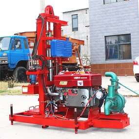 Drilling Rig Manufacturer - Hydraulic Rock Drill 150-Meter Diesel-Powered