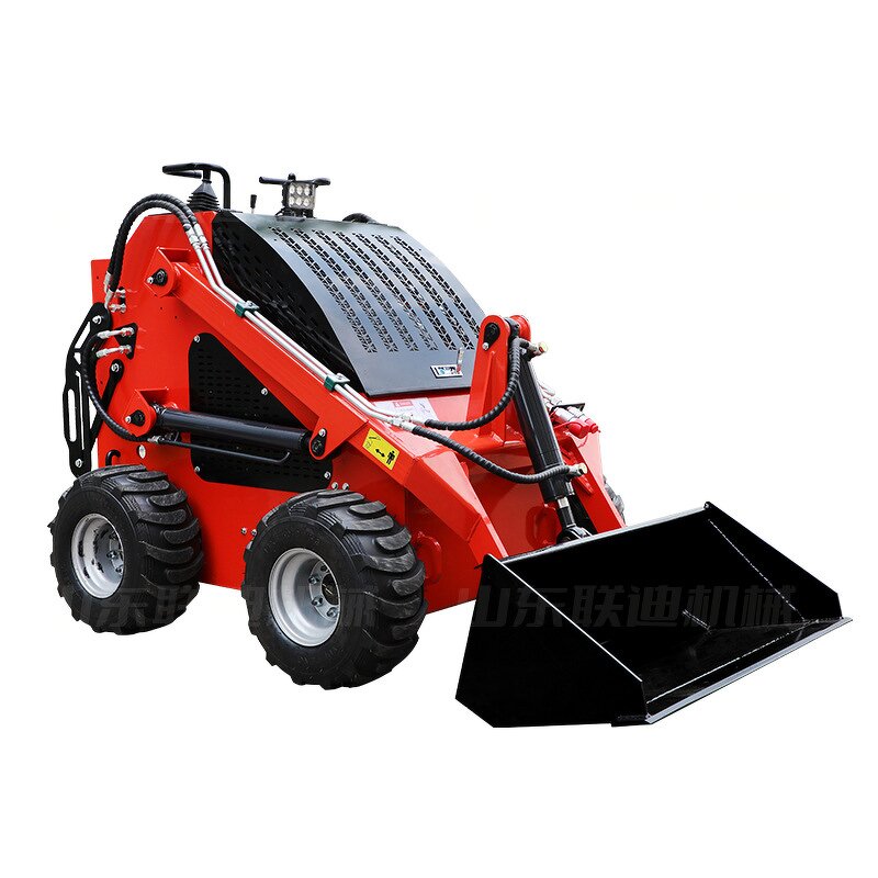 Wheel Loader Manufacturer - Diesel Mini Skid Steer with Attachments