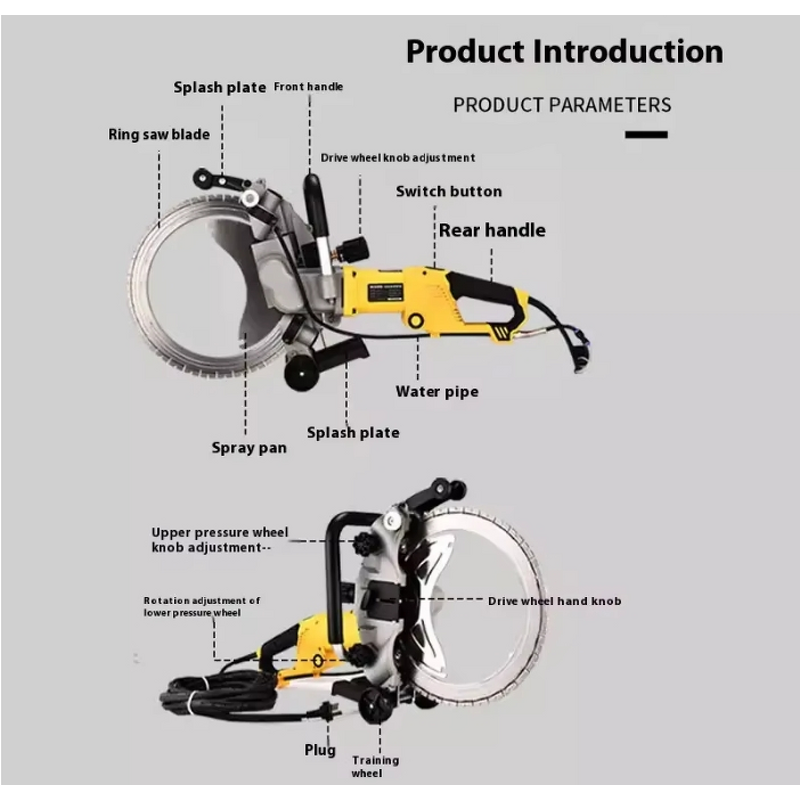 Ring Saw Machine Manufacturer - AC8600 High Frequency 220V 490mm