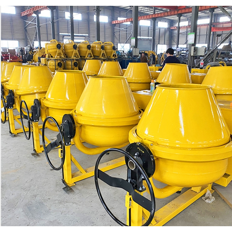 Mixer Manufacturer - 350 Diesel Vertical Concrete Complete Set