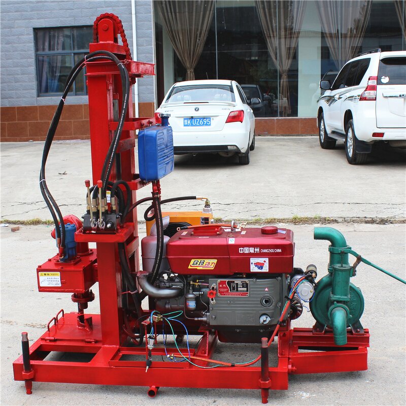 Drilling Rig Manufacturer - Diesel-Powered 150-Meter Hydraulic Rock Drill