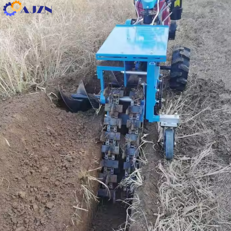 Trenching Machine Manufacturer - 15hp Self-Propelled Diesel Mini