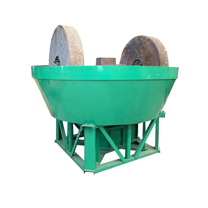 Wet Pan Mill Manufacturer - for Gold Ore Grinding