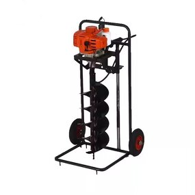 Earth Auger Manufacturer - 144F Gasoline Frame Type Hand-Pushed for Fruit Tree