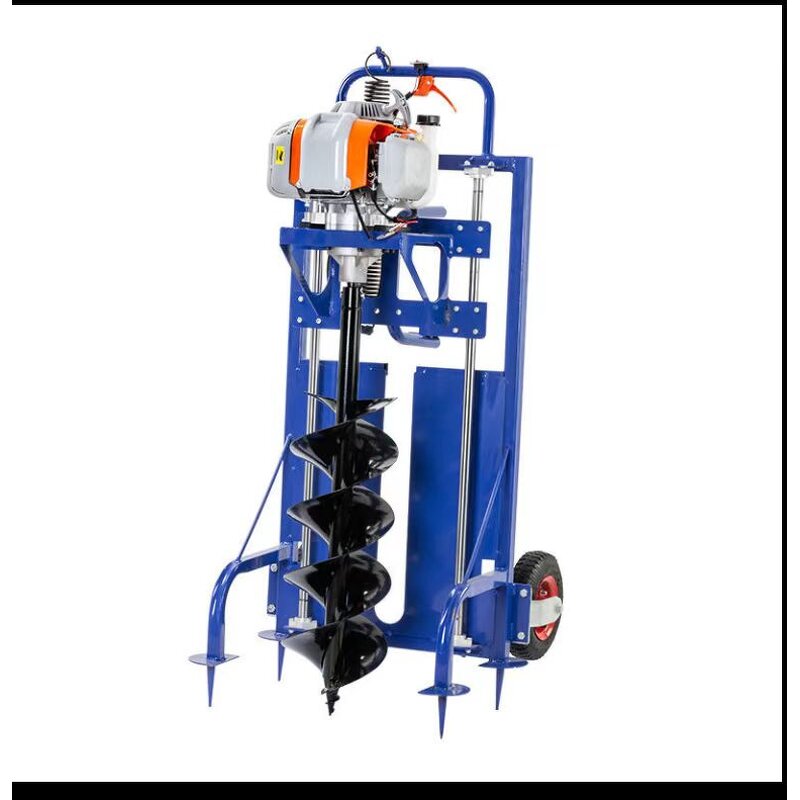 Pile Driver Manufacturer - Small Gasoline Orchard Agricultural Trolley Model