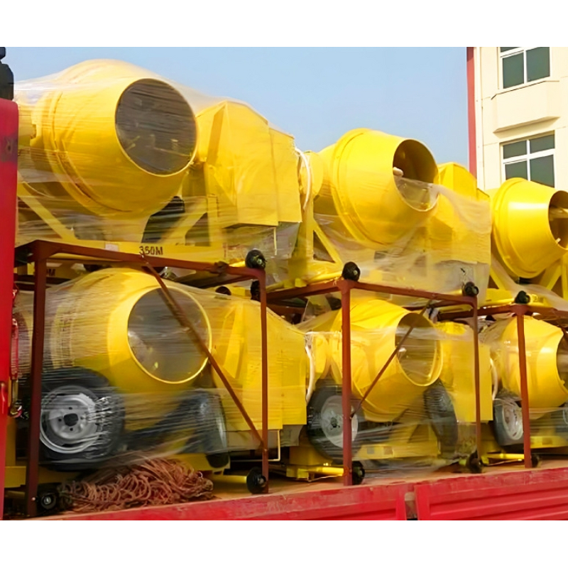 Mixer Manufacturer - 350 Diesel Vertical Concrete Complete Set