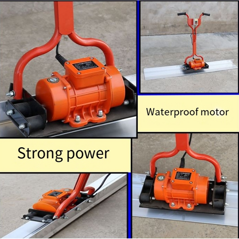 Concrete Screed Manufacturer - Electric Hand-guided Vibrating for Road Surface