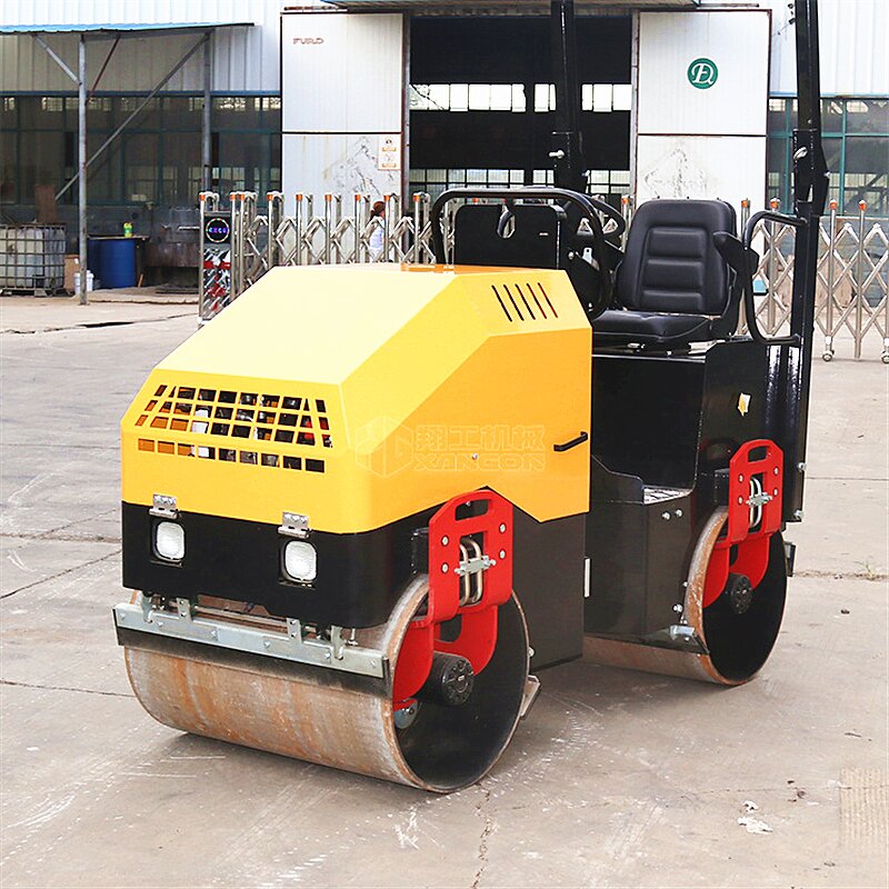Road Roller Manufacturer - 0.8ton Single Drum Mini Hand Operated Vibratory