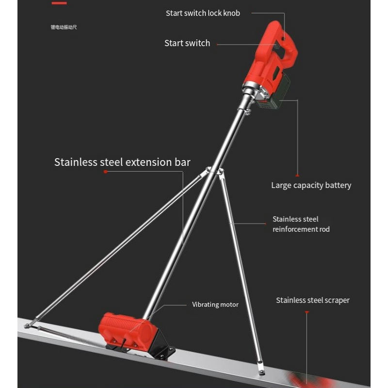 Leveler Tool Manufacturer - Concrete Vibration Ironing Plate with Motor