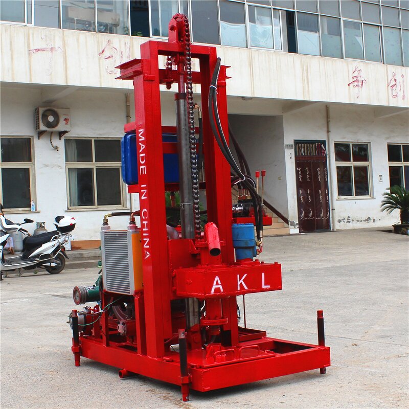 Drilling Rig Manufacturer - Hydraulic Rock Drill 150-Meter Diesel-Powered