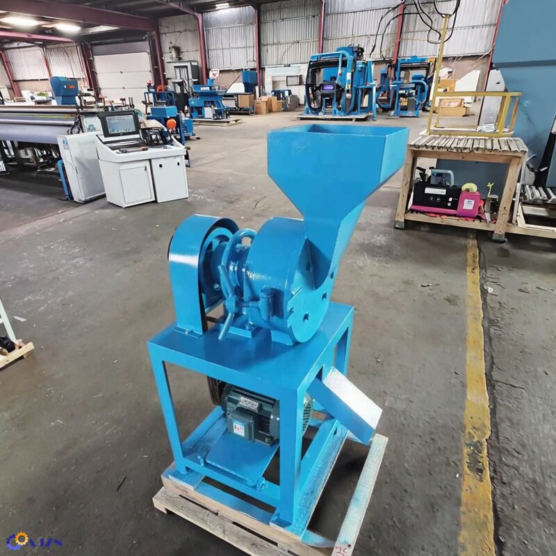 Gold Crusher Manufacturer - Small Scale Portable Round Disc