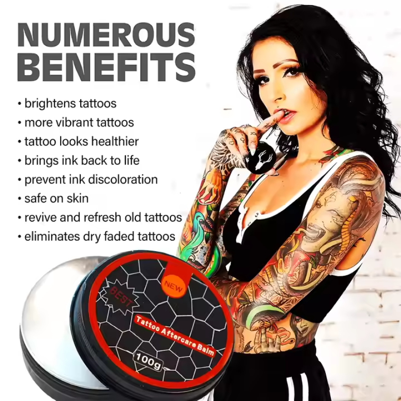 Tattoo Aftercare Kit Factory - Natural Healing Color Enhancer Cream