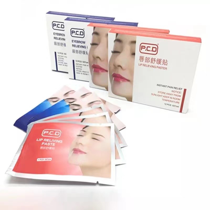Eyebrow Lip Reliving Paste Manufacturer - OEM Makeup Beauty 12PCS/Box