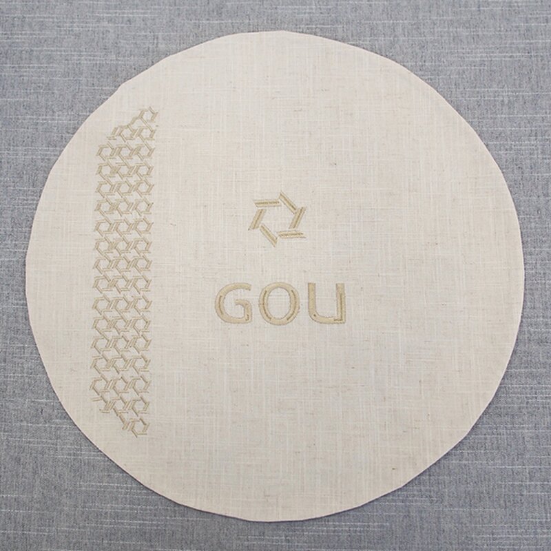 Challah Cover Manufacturer - Hexagonal Embroidered Hebrew Letter Shabbat Jewish Gift