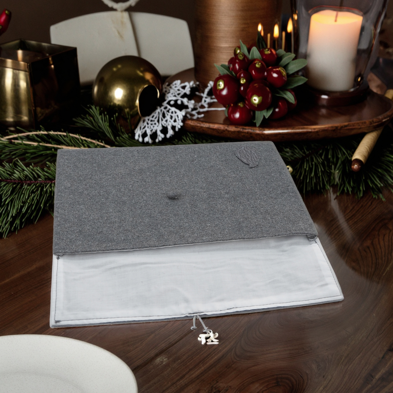 Drawstring Bag Manufacturer - Embroidered Buckle Festive Candy Gift Bag Set