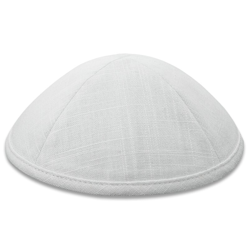 Kippah Manufacturer - Linen Leather Labels Wholesale Custom Logo for Wedding Gift