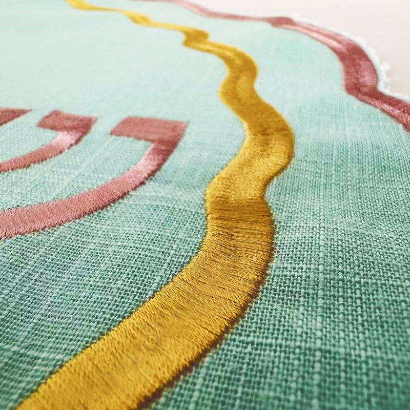 Challah Cover Manufacturer - Satin Traditional Durable Shabbat Judaica Premium Gift