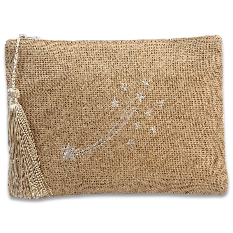 Drawstring Bag Manufacturer - Embroidered Flap Festive Candy Gift Bag Set