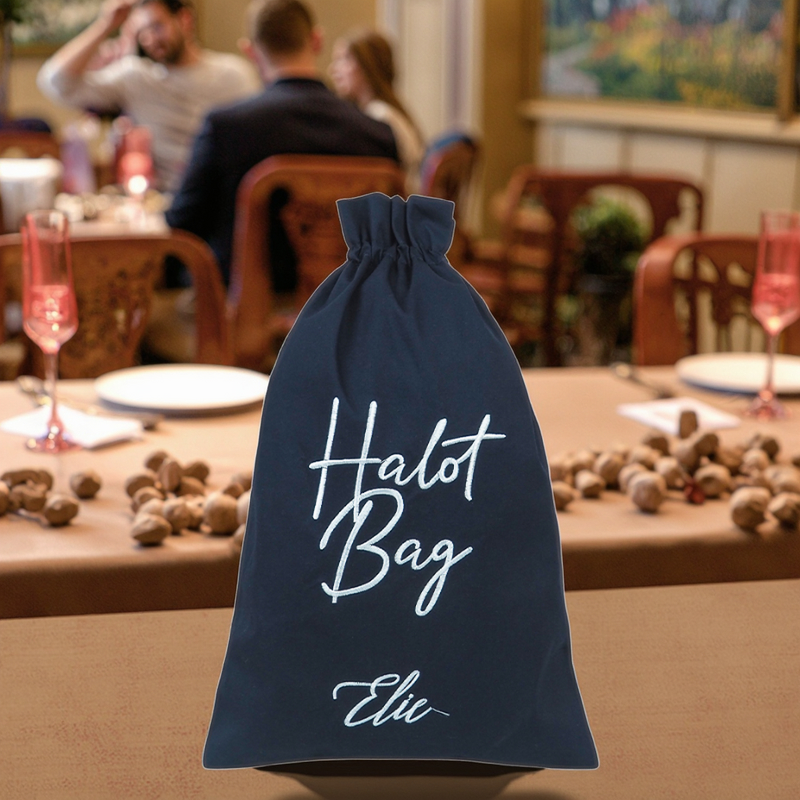 Drawstring Bag Manufacturer - Linen Custom Name for Candy Gift Drawstring Pouch