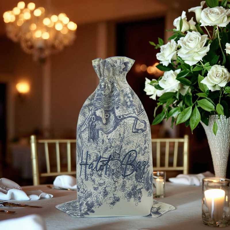 Drawstring Bag Manufacturer - Embroidered Buckle Festive Candy Gift Bag Set