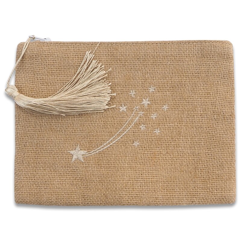 Drawstring Bag Manufacturer - Embroidered Flap Festive Candy Gift Bag Set