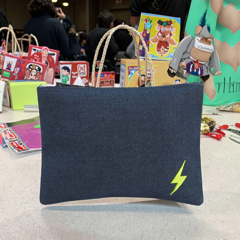 Drawstring Bag Manufacturer - Linen Embroidered Zipper Classic Candy Gift Pouch