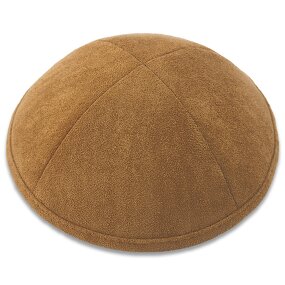 Kippah Manufacturer - Suede Custom Embroidery Logo for Wedding Bar Mitzvah Gift