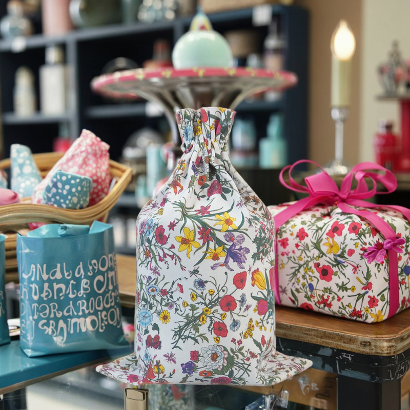 Drawstring Bag Manufacturer - Linen Embroidered Custom for Wedding Candy Gift