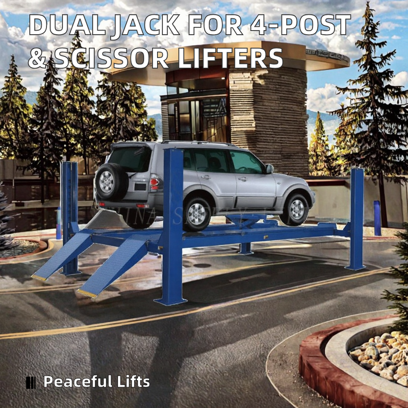 Gantry Jack Manufacturer - 2 Post 3Ton Double Cylinder Hydraulic >72.8in Bridge Lift