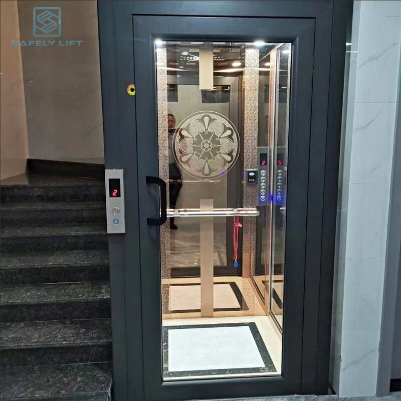 Home Elevator Manufacturer - Small 2 Floor Residential Hydraulic Lift for House