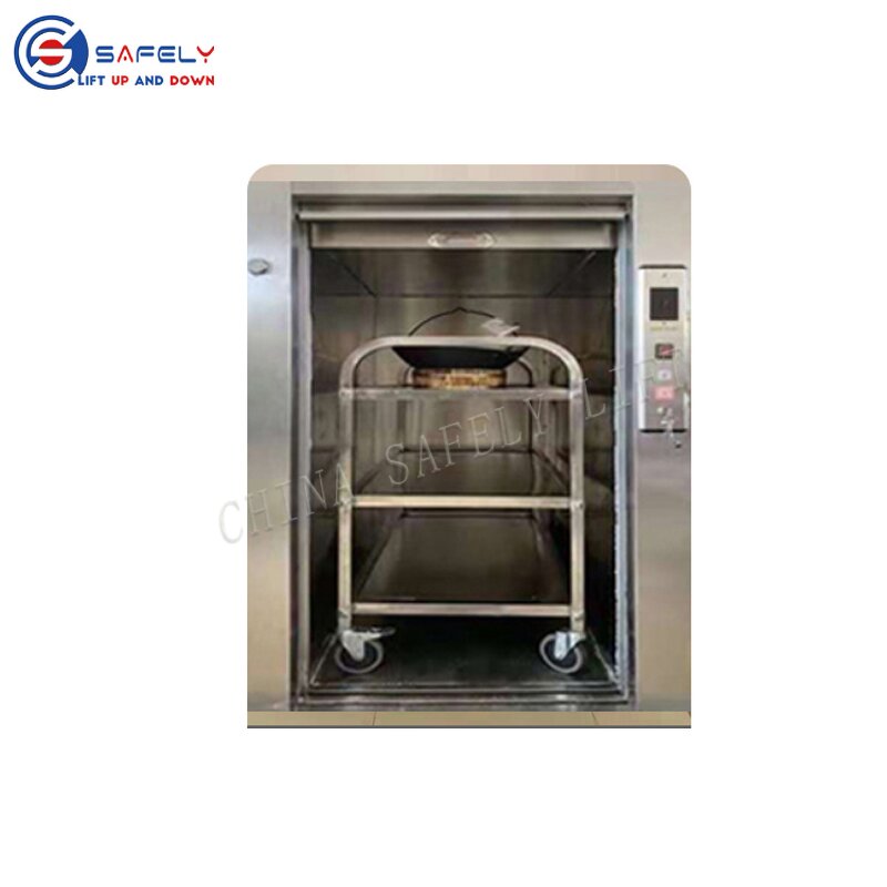 Dumbwaiter Lift Manufacturer - 100kg SAFELY Single Entrance Hydraulic Small Freight Lift